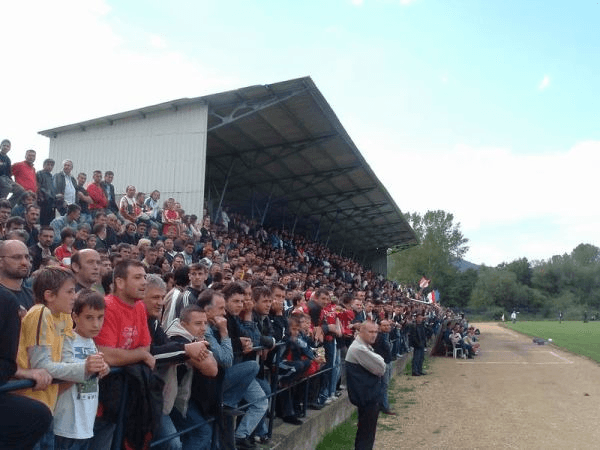 
    , home stadium of Mokra Gora