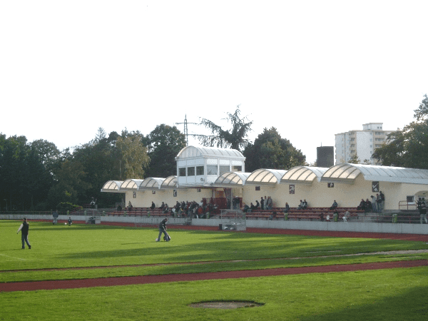 Sportpark Kelsterbach, home stadium of Viktoria Kelsterbach