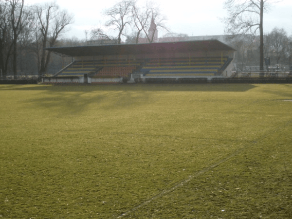 Štadión Slavoj Trebišov, home stadium of Slavoj Trebišov