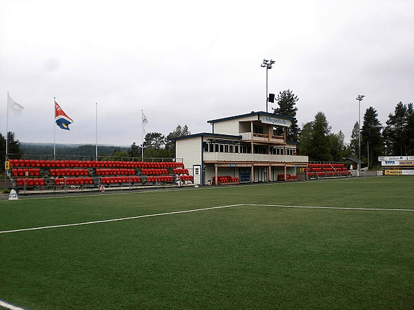 Nybergsund Stadion, home stadium of Nybergsund
